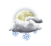 Nieve, Noche